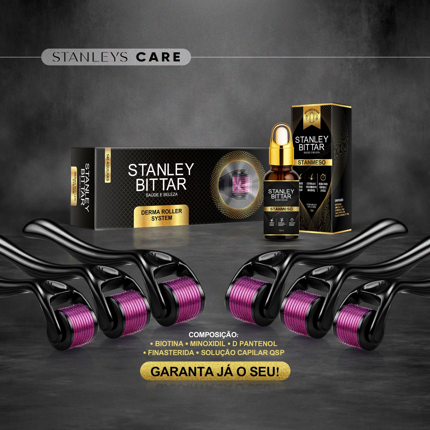 Kit StanMeso 6 meses com Dermaroller